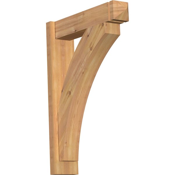 Ekena Millwork Thorton Smooth Arts and Crafts Outlooker, Western Red Cedar, 5 1/2"W x 22"D x 30"H OUT06X22X30THR03SWR - main